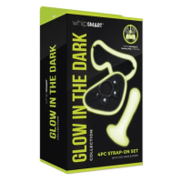 WhipSmart Glow In The Dark 4 piece Strap-On Set WhipSmart Glow In The Dark 4 piece Strap-On Set